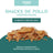 Togo Snack Natural Chicken Strips, 2er-Pack