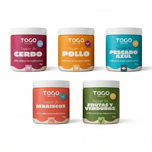 TOGO Vitality Collection: Der Geschmacks- und Proteinschub, den Ihr Futter braucht. 5 Stück