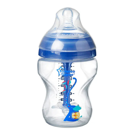 Tommee Tippee Advanced Anti-Colic Bottle, 260 ml, Blue