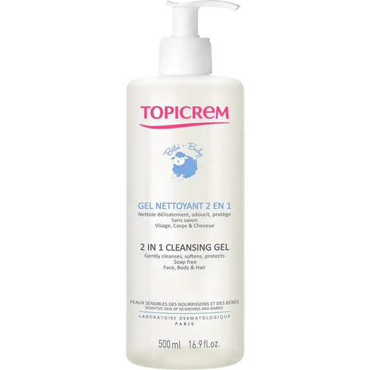 Topicrem Baby-Reinigungsgel 2 in 1 , 500 ml