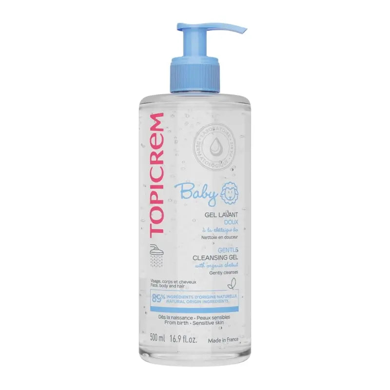 Topicrem Baby Sanftes Reinigungsgel, 500 ml