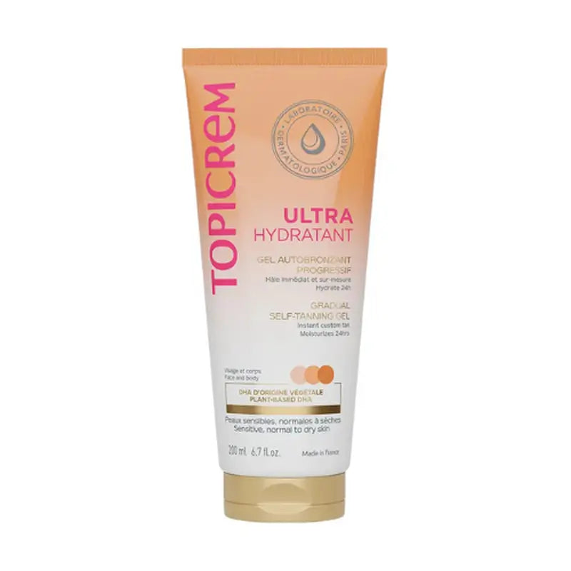 Topicrem Uh – Selbstbräuner für den Körper, 200 ml