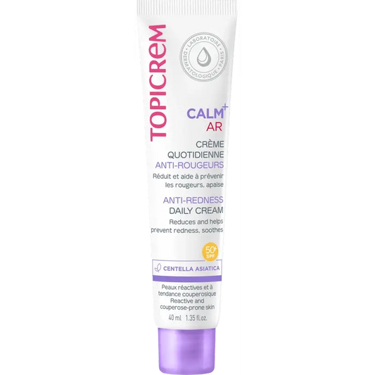 Topicrem Calm+ Tagescreme gegen Rötungen Spf50+ , 40 ml