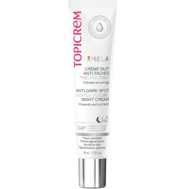 Topicrem MELA Korrekturcreme für die Nacht, 40 ml