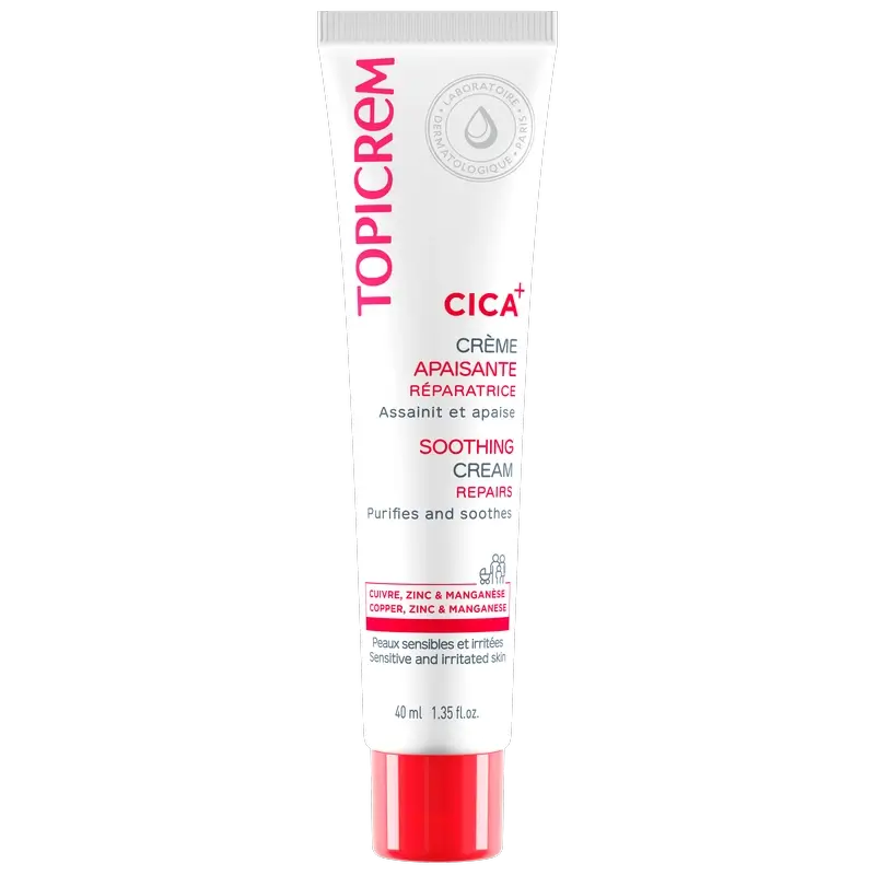 Topicrem Cica Beruhigende Repairing Creme, 40 Ml