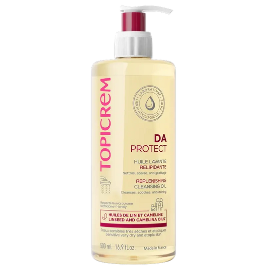 Topicrem Da Relipidising-Reinigungsöl , 500 ml