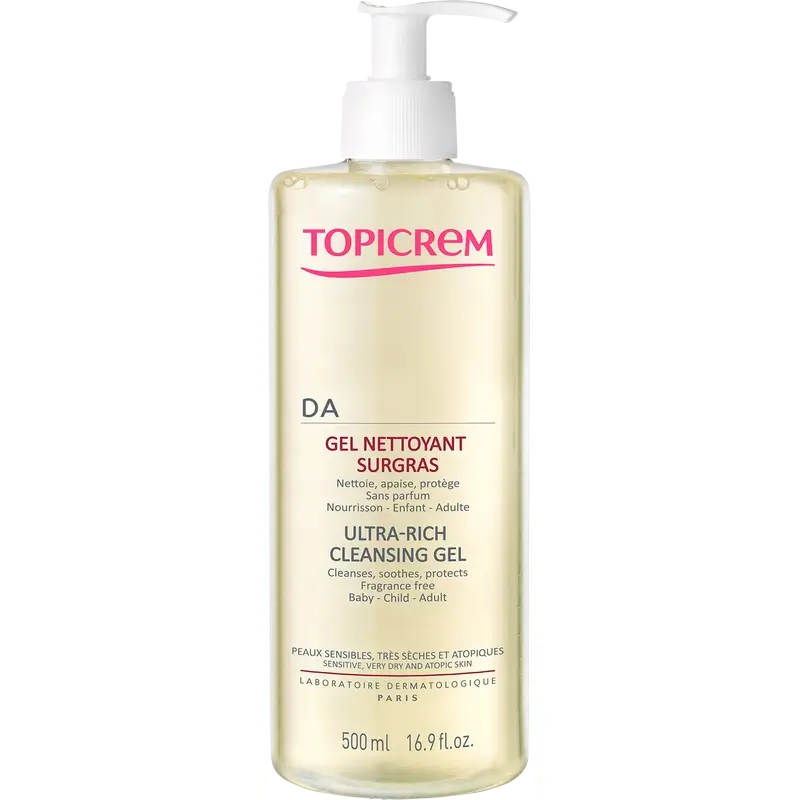Topicrem Öliges Reinigungsgel 500 ml