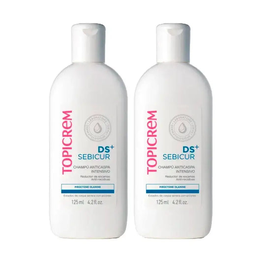 Topicrem Ds+ Sebicur Intensives Anti-Schuppen Shampoo, Packung 2 x 125 Ml