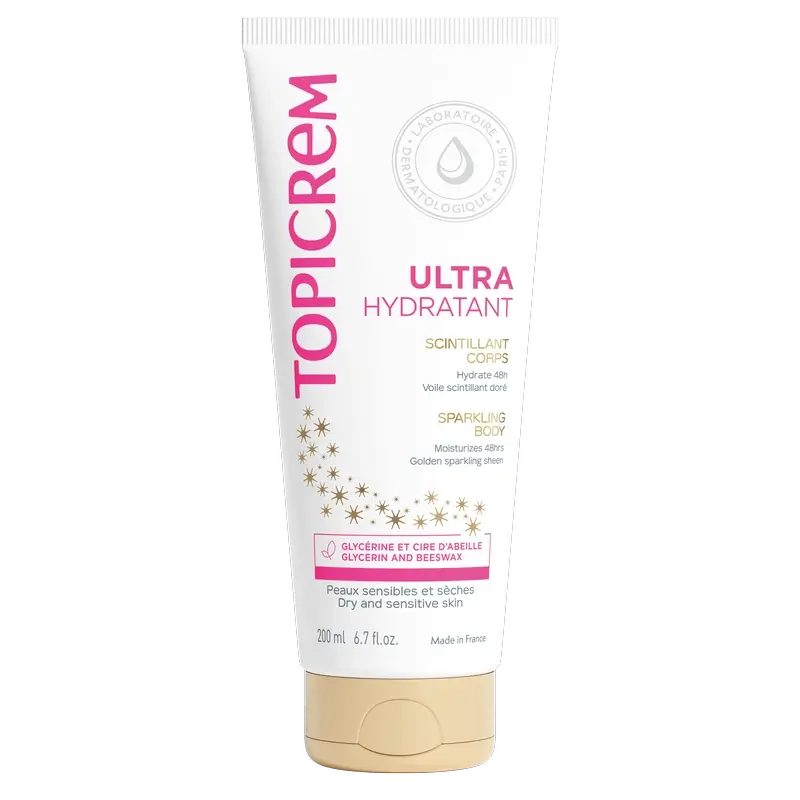 Topicrem Goldene ultra-feuchtigkeitsspendende Körpermilch 200 ml