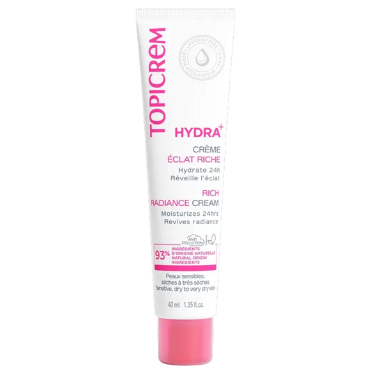 Topicrem Hydra+ Rich Illuminating Moisturising Cream 40 ml