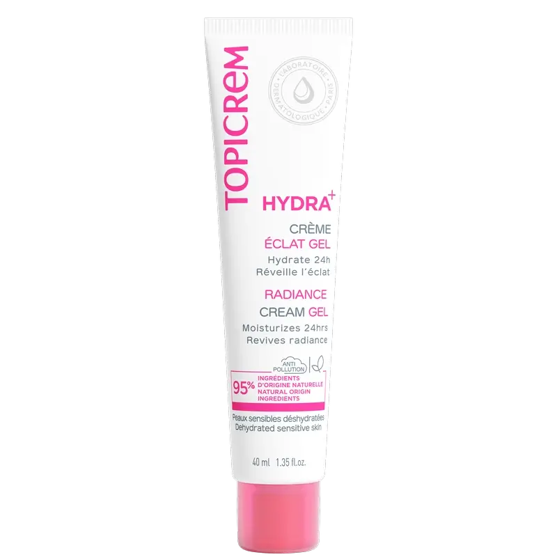 Topicrem Hydra+ Illuminierendes Feuchtigkeitsgel , 40 ml