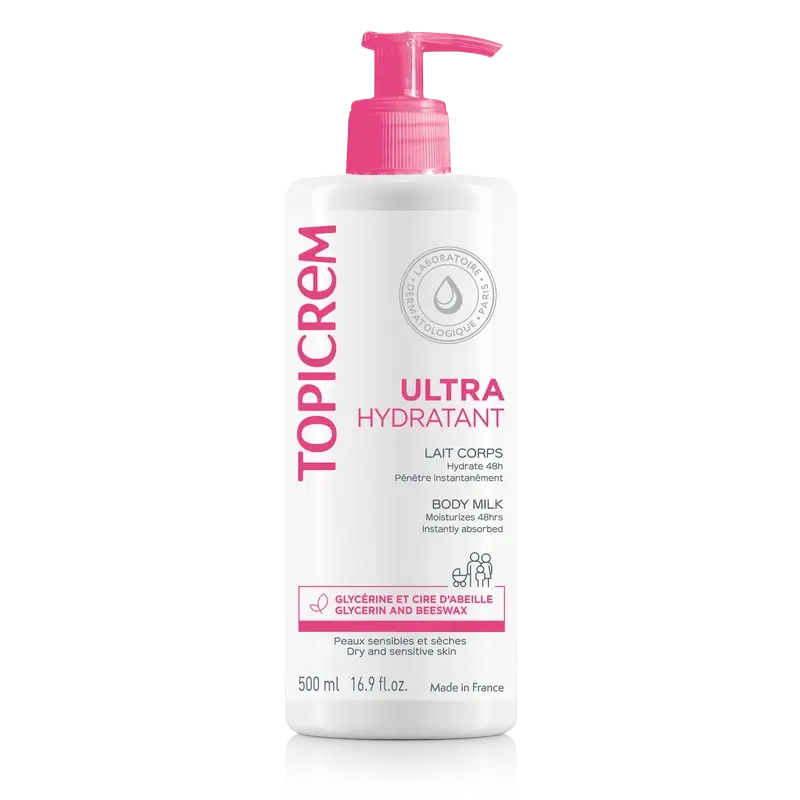 Topicrem Ultra Feuchtigkeitsspendende Körpermilch 500 ml