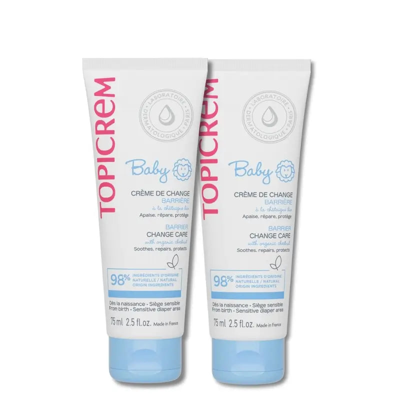 Topicrem Baby Duo Pack Windelwechselcreme 2. Einheit 50%.