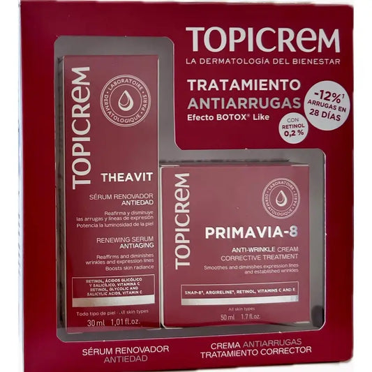 Themenpackung Theavit Serum 30 ml + Primavia-8 Creme 50 ml