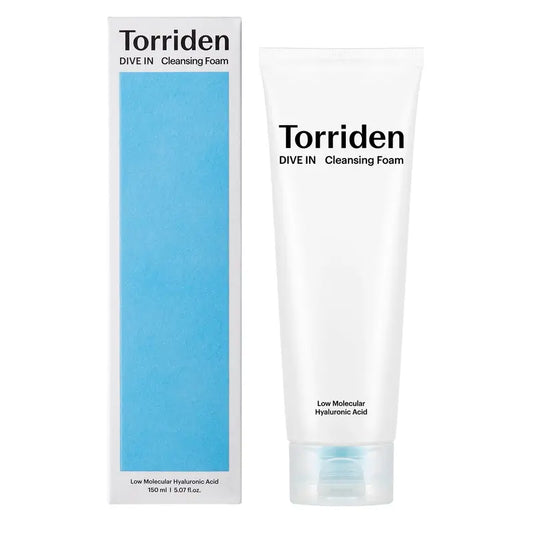 Torriden Dive-In Niedermolekularer Hyaluronsäure-Reinigungsschaum , 150 ml