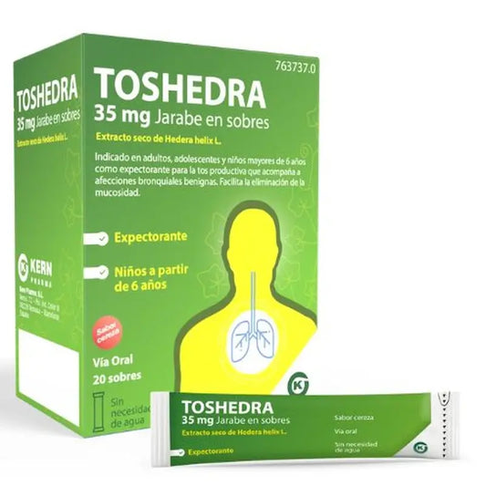 Toshedra 35 Mg Sirup, 20 Tütchen à 5 ml