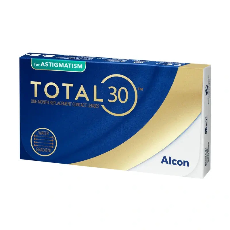 Total30 Torische Monatslinsen, 3 Stück