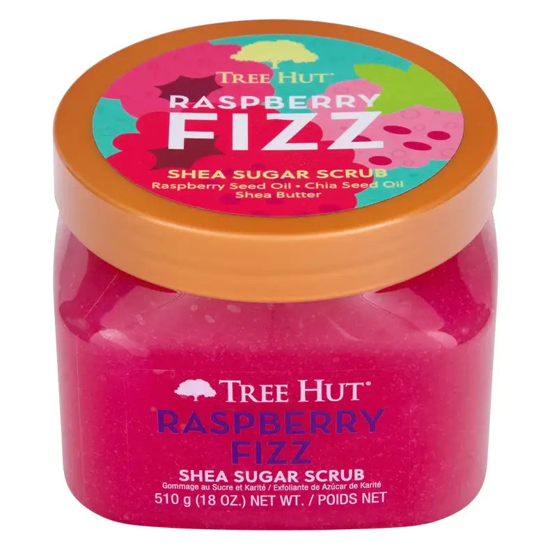 Tree Hut Himbeer-Himbeer-Sprudel-Zucker-Peeling , 510 g