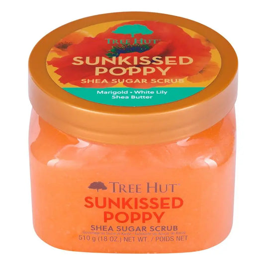 Tree Hut Sugar Scrub, Sonniger Mohn, 510 g