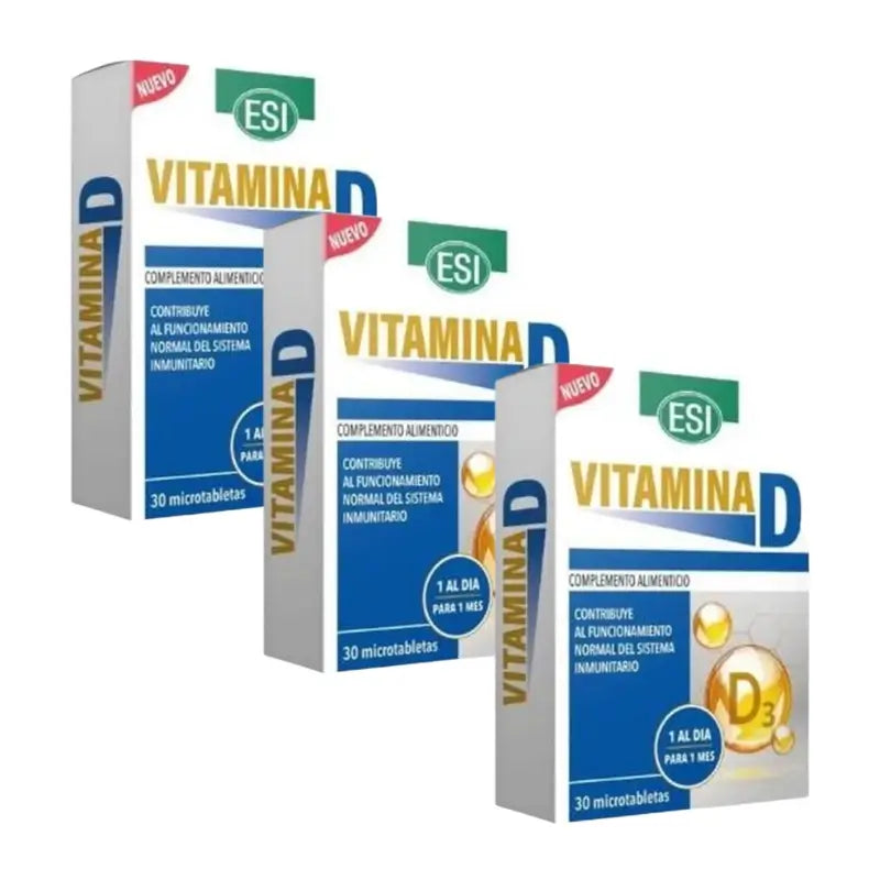 Trepatdiet-Esi Vitamin D Pack 3 x 30 Tabletten