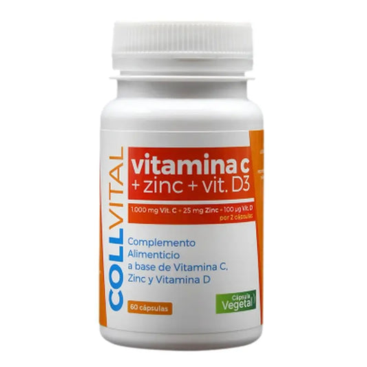 Triconatura Vit C +Zink+Vit D3 60 Kapseln Collvital