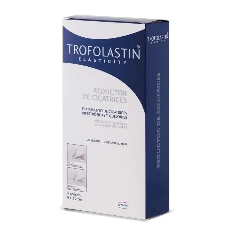 Trofolastin Narbenreduzierer 4 x 30 cm, 5 Pflaster, 2er-Pack
