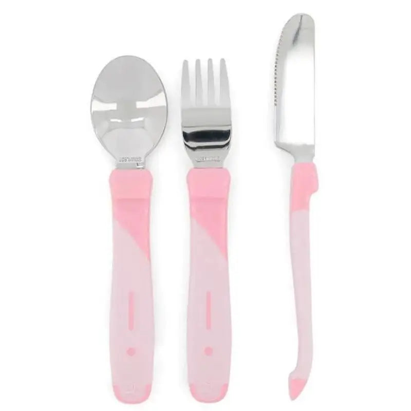 Twistshake Besteckset Rosa 12+M