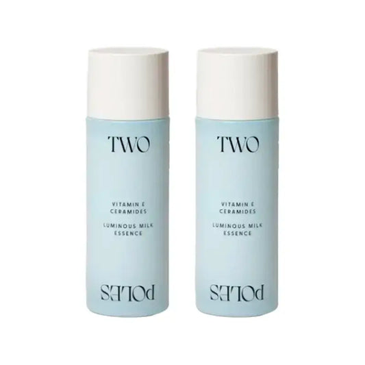 Zwei Pole Luminous Milk Essence , Packung 2 x 80 ml