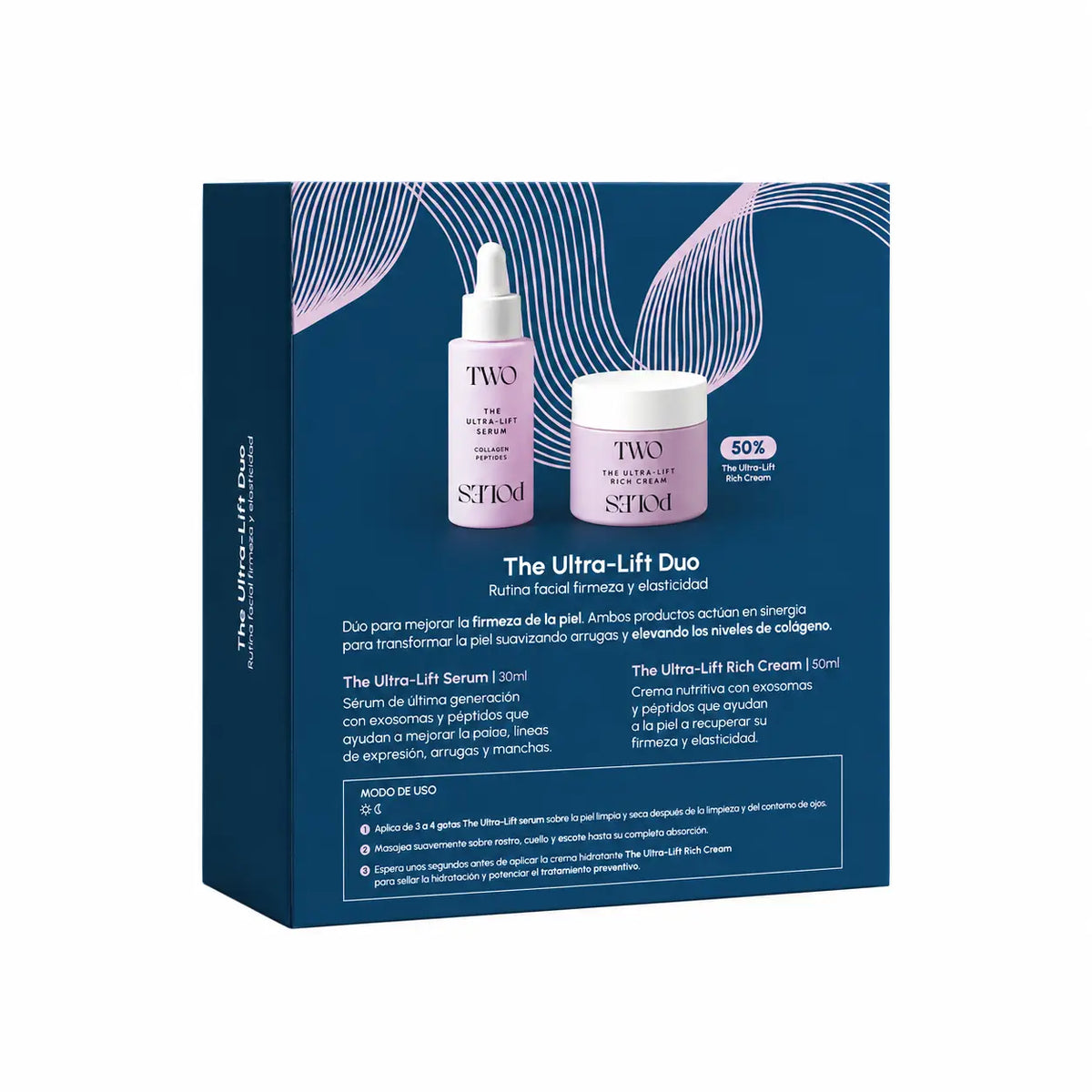 Two Poles Pack Ultra-Lift Duo Serum und Creme, 80 ml