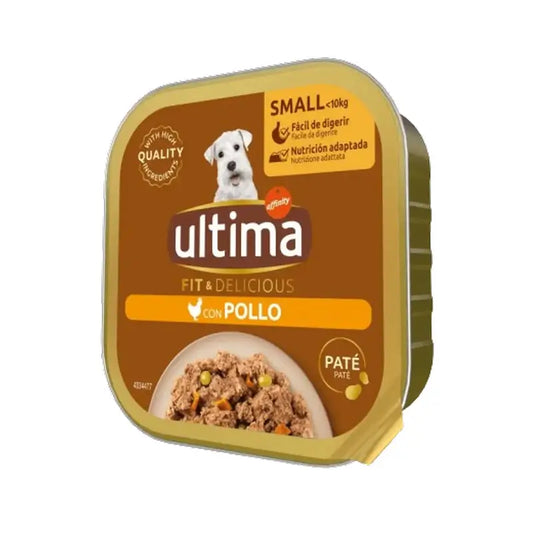 Ultima Nassfutter Ud Mini Wet Multipouch Huhn & Rind, 400 g