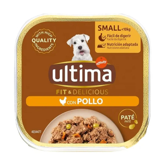 Ultima Nassfutter Ud Mini Wet Terrine Chicken Tray Sino Grainle, 150 g