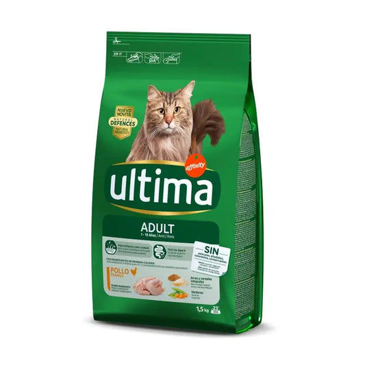 Ultima Katzenfutter mit Hühnerfleisch, 1,5 kg