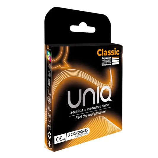 Uniq Classic Latexfreie Kondome, 3 Stück.