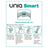 Uniq Smart Latex-Free Pre-Erektion Kondome 3 Einheiten