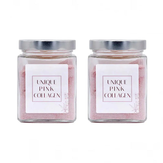 Einzigartiges rosa Kollagen Nahrungsergänzungsmittel, Packung 2x300 Gramm