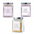 Einzigartiges Rosa Gelb, Violett & Rosa Nahrungsergänzungsmittel, Packung 3x300g