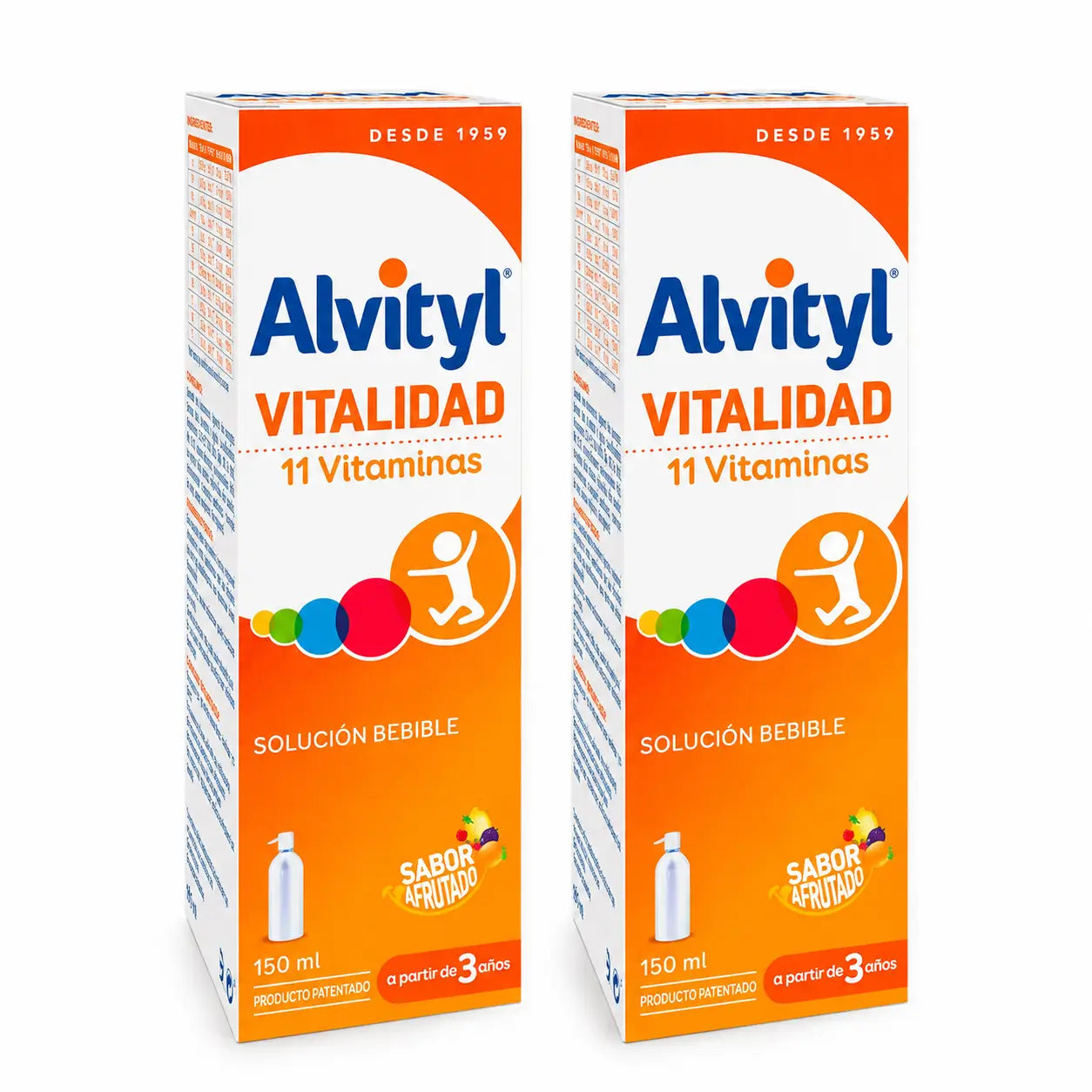 Urgo Alvityl Vitalität 11 Vitamine 150 ml, 2er-Pack