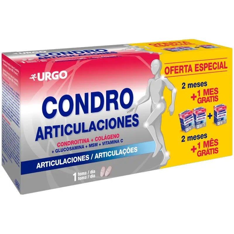 Urgo Chondro Gelenke, 180 Tabletten (3 Monate)
