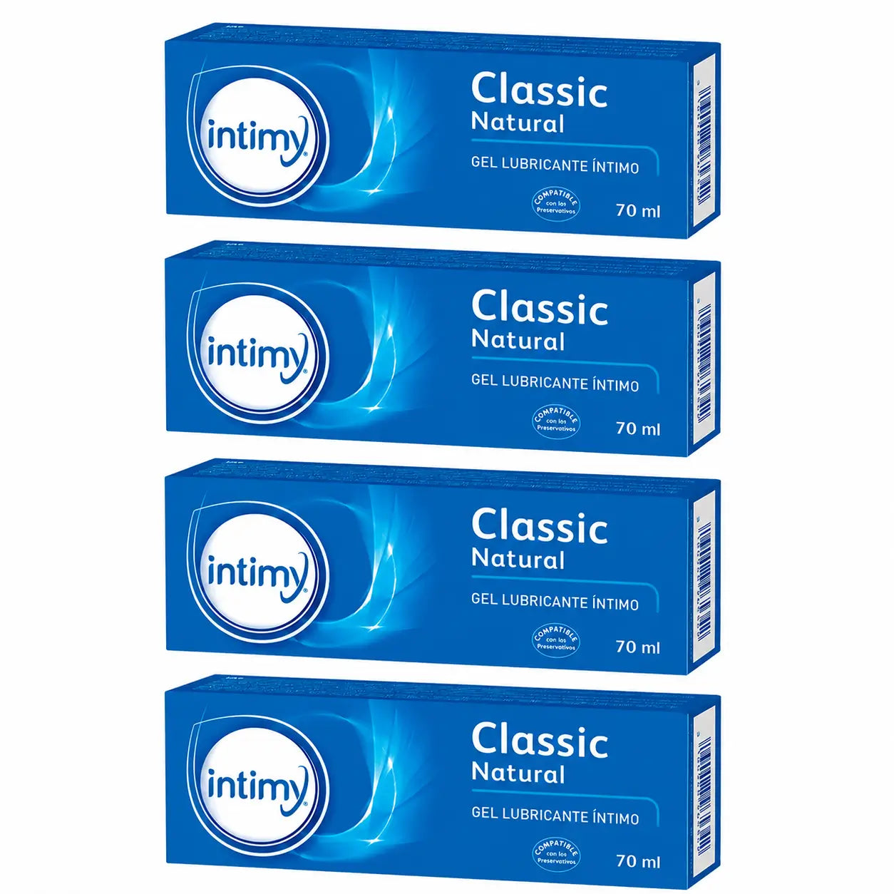 Urgo Intimy Classic Natural Gleitgel 70 ml, 4er-Pack