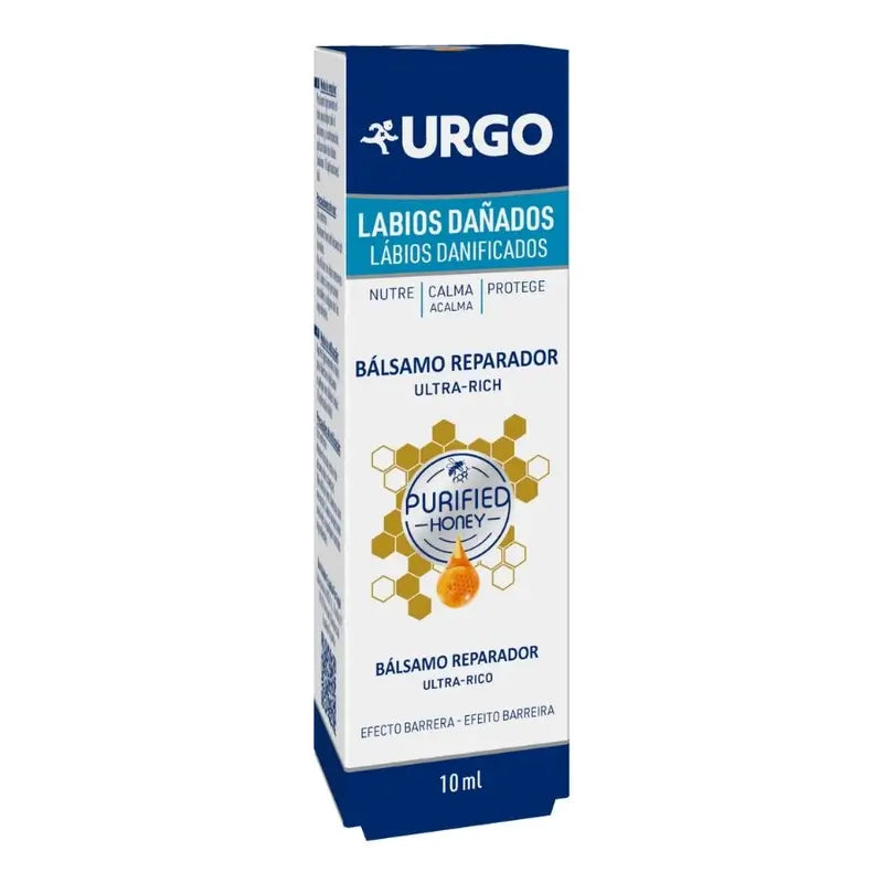 Urgo Reparaturbalsam für beschädigte Lippen, 10 ml