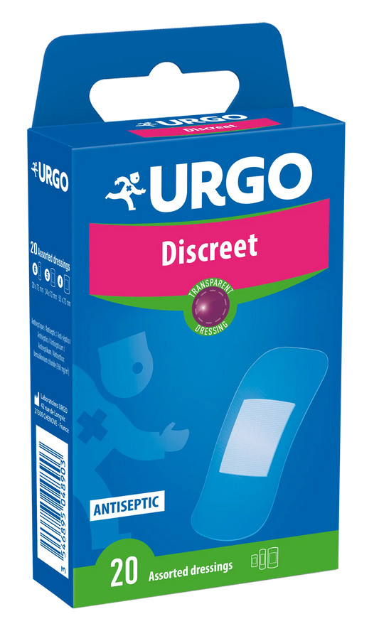Urgo Discreet Erste Hilfe - 20 Verbände, 20 Stück