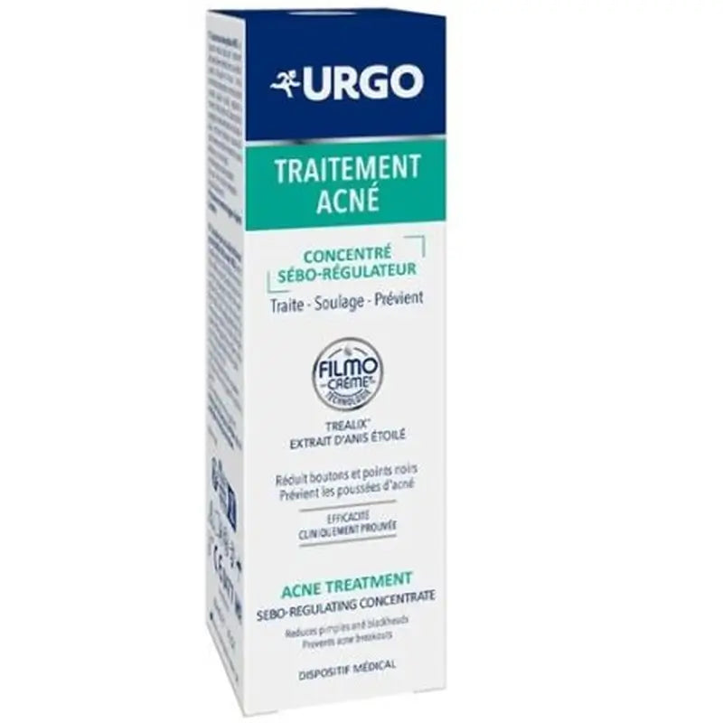 Urgo Akne-Behandlung Konzentrat Sebum Regulator, 30 Ml