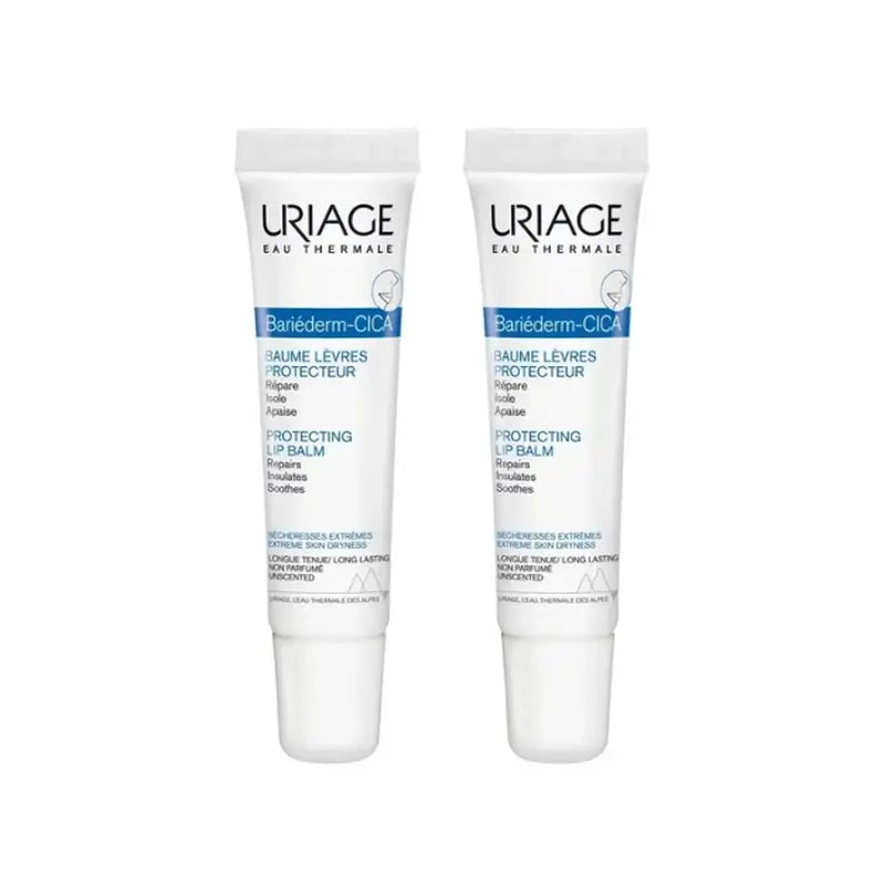 Uriage Bariéderm-Cica Schutzbalsam Duplo, 2X15 Ml