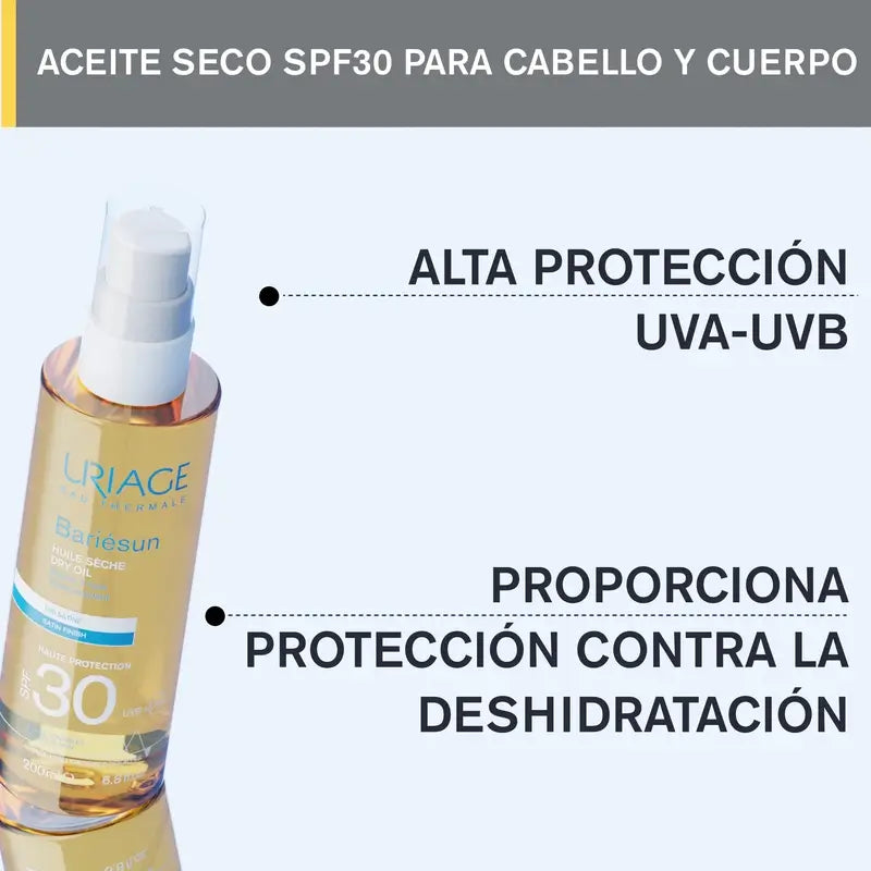 Uriage Bariésun Trockenöl SPF30, 200 ml