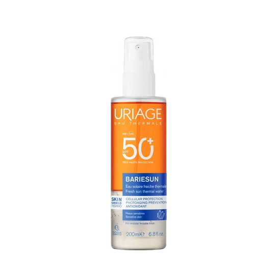 Uriage Bariésun Erfrischender Sonnenschutz Sonnenwasser Spf50+, 200 ml