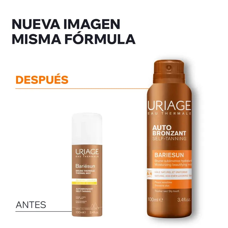 Uriage Bariésun Thermischer Selbstbräunungsnebel 100 ml