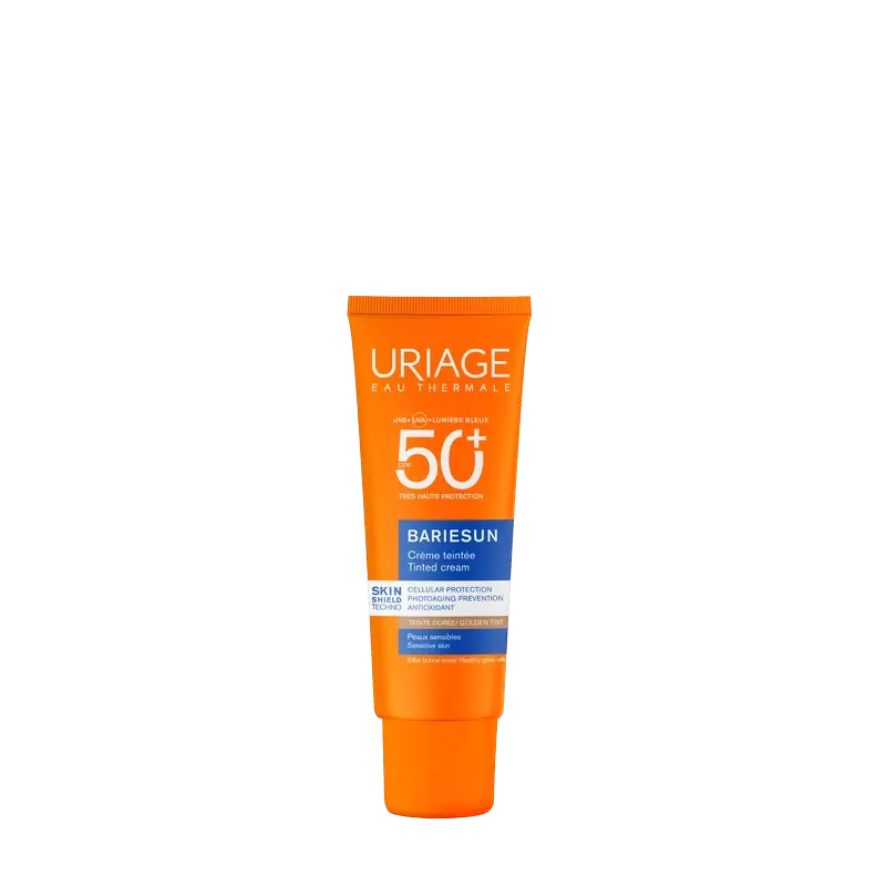 Uriage Bariésun Mineral Compact Creme SPF 50+ Goldene Farbe 10 g