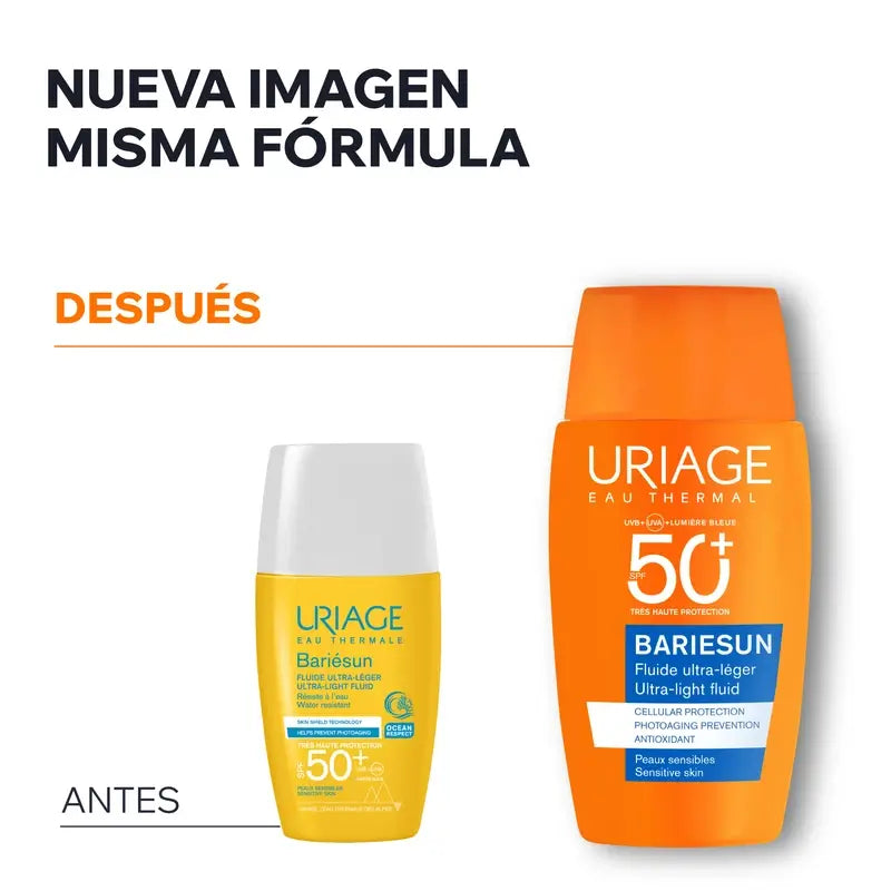 Uriage Bariésun Ultra-Leichtes Fluid Sp Spf50+, 30 ml