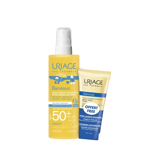 Uriage Bariesun Spf50 Spray Kid 200 Ml + Xemose Öl 50 Ml