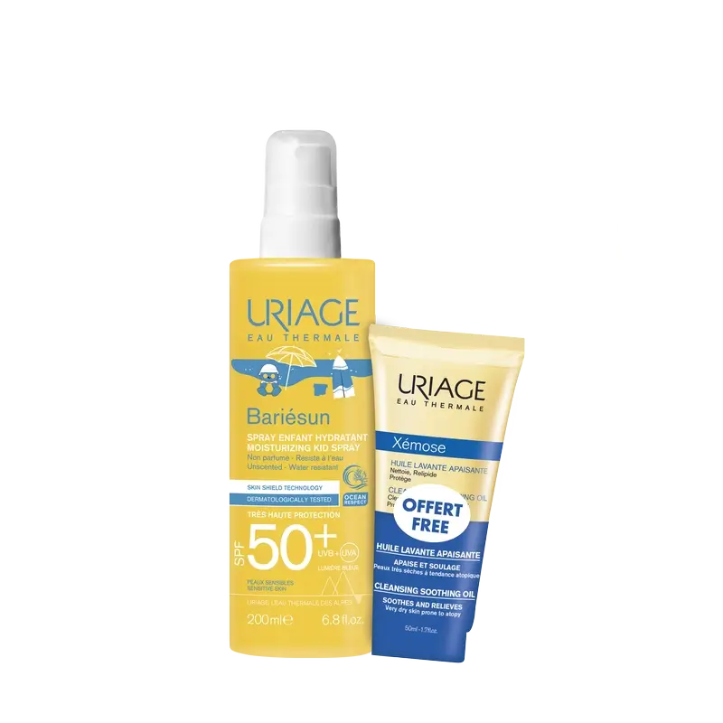 Uriage Bariesun Spf50 Spray Kid 200 Ml + Xemose Öl 50 Ml